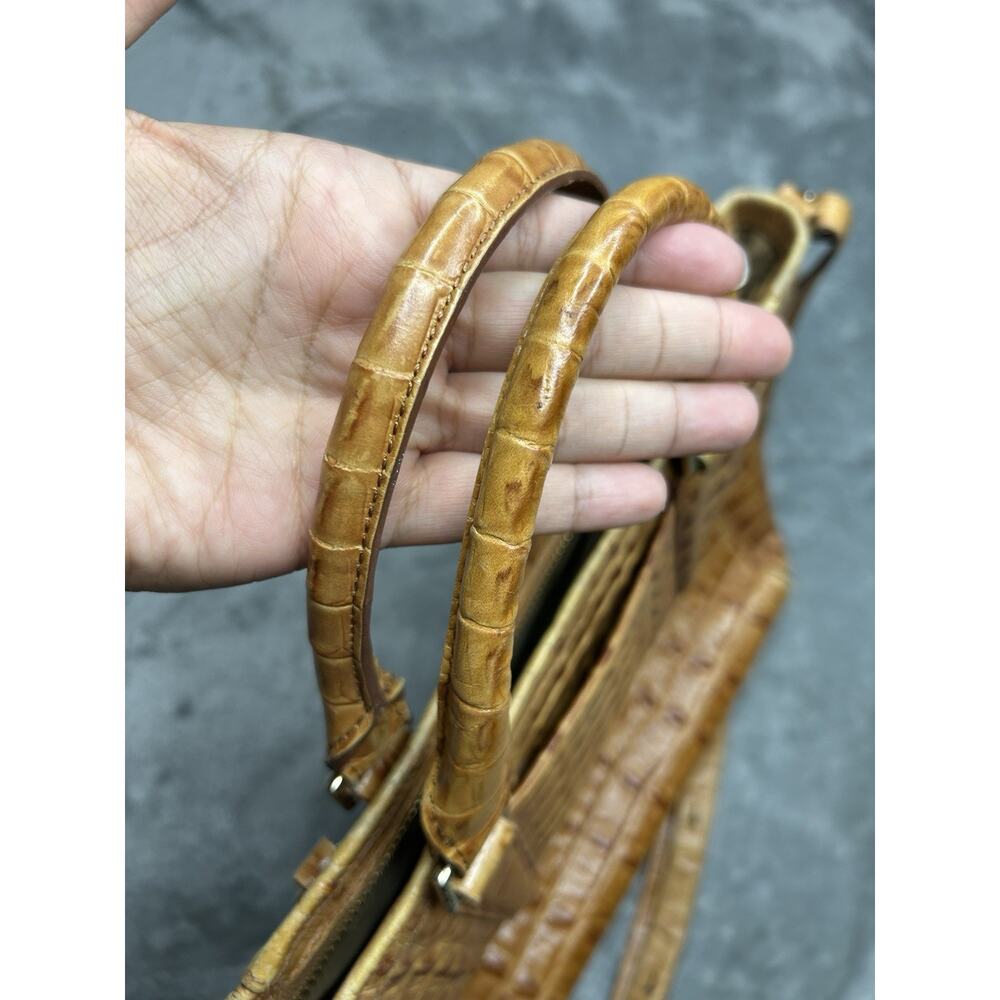 Brahmin Mini Arno Whiskey La Scala Shoulder Cross Body Bag - Picture 14 of 16